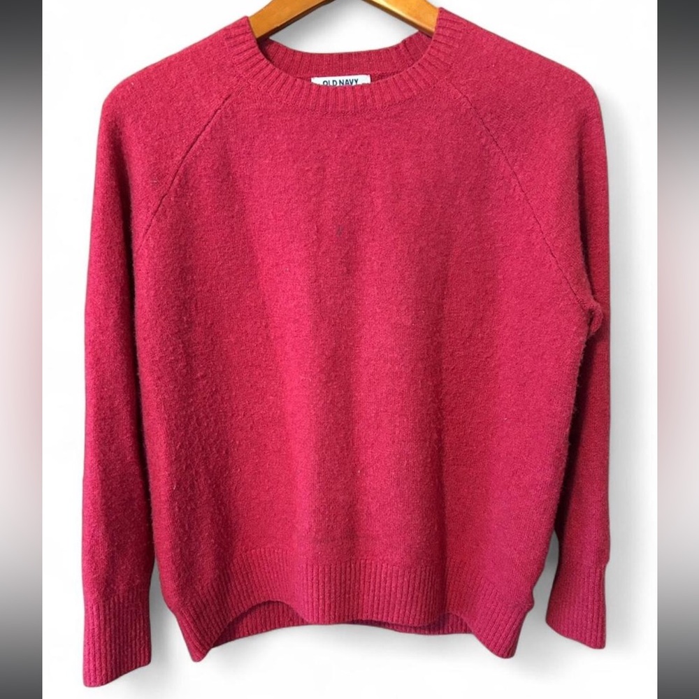 Old Navy Fuchsia Crewneck Sweater - Picture 6 of 12